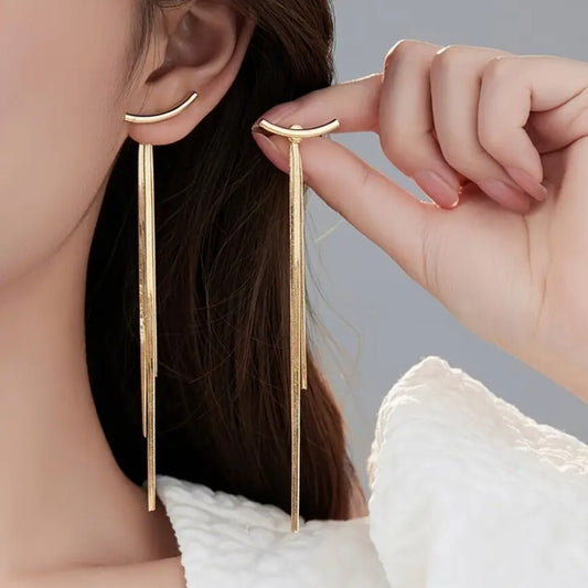NEW UK Women Ladies Fashion Sterling Silver Gold Dangle Drop Stud Earrings Gift0