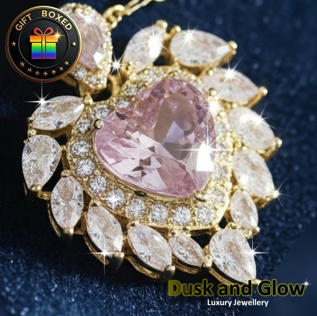 Luxury Statement Necklace Vintage Pendant Women Ladies Jewellery Gift UK NEW0