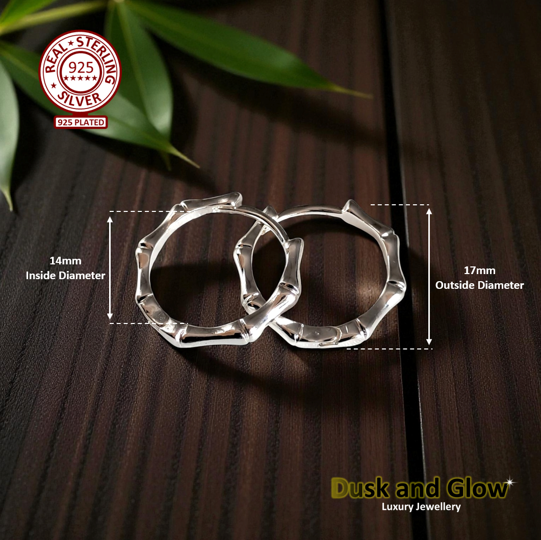 UK Women Ladies Fashion Huggie Hoop Earrings 925 Sterling Silver Plated Gift NEW4